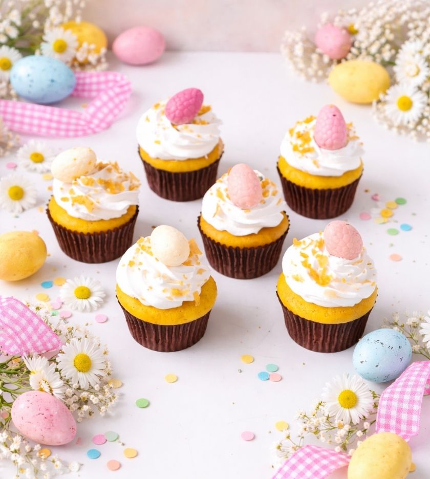 6 Easter Cupcakes by NJD