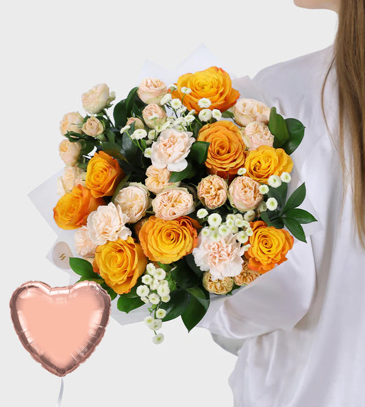 Orange Passion Bouquet