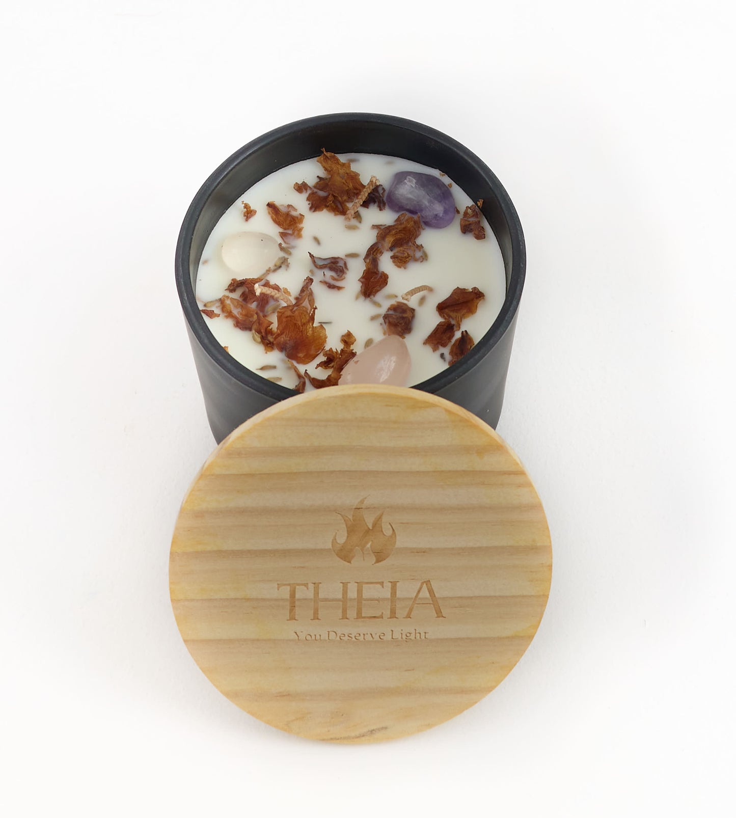 Свеча «Розовое шампанское», 340 г от Theia