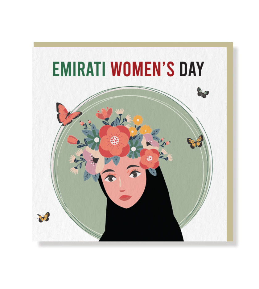 Emirati Women's Day Premium Card