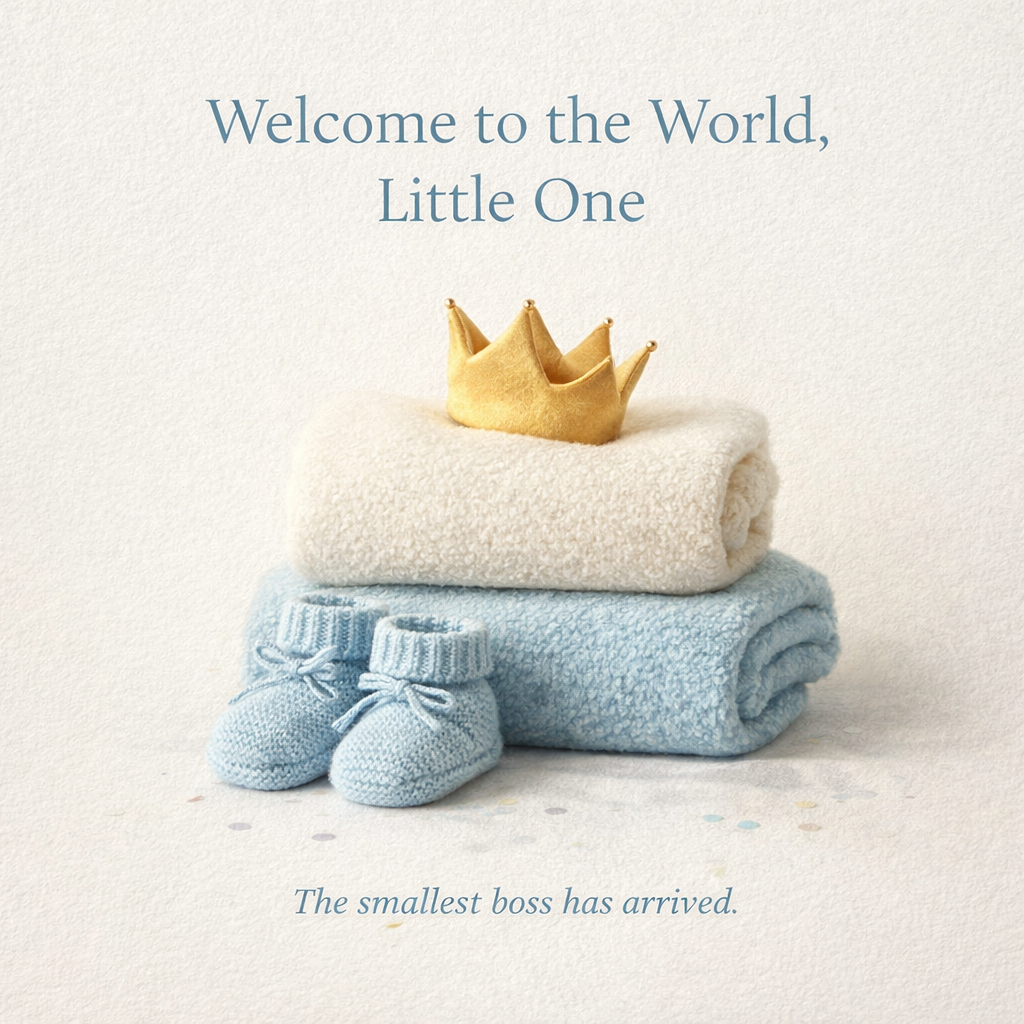 Welcome To The World Little One