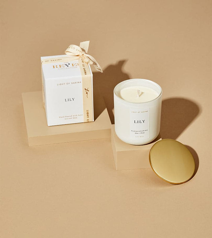 Lily Candle by Light of Sakina