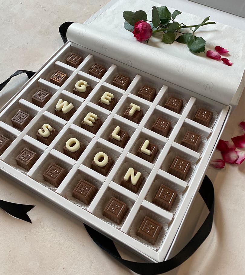 Get Well Soon Chocolate Box by NJD