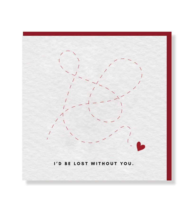 Lost Without You Card