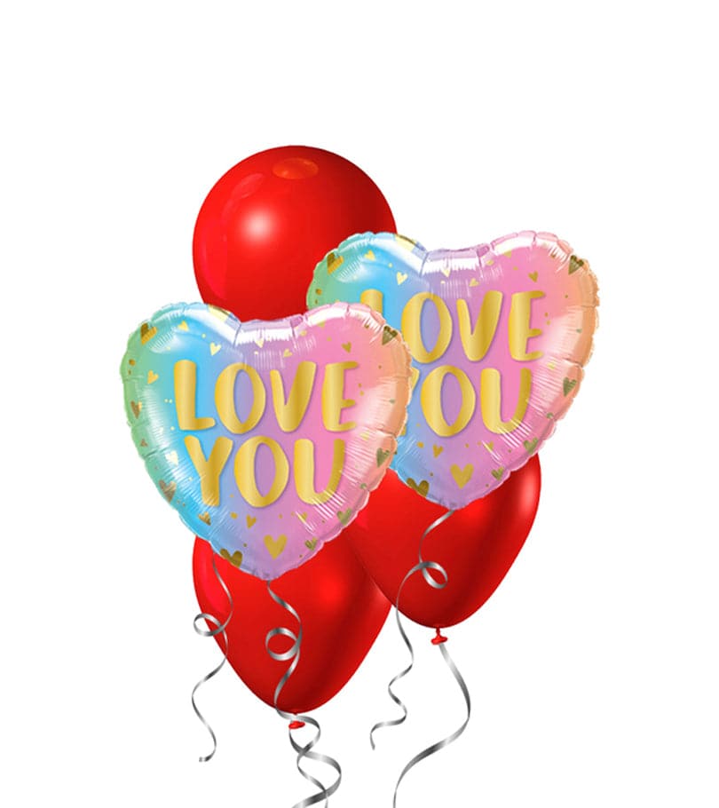 Love You Balloon Package