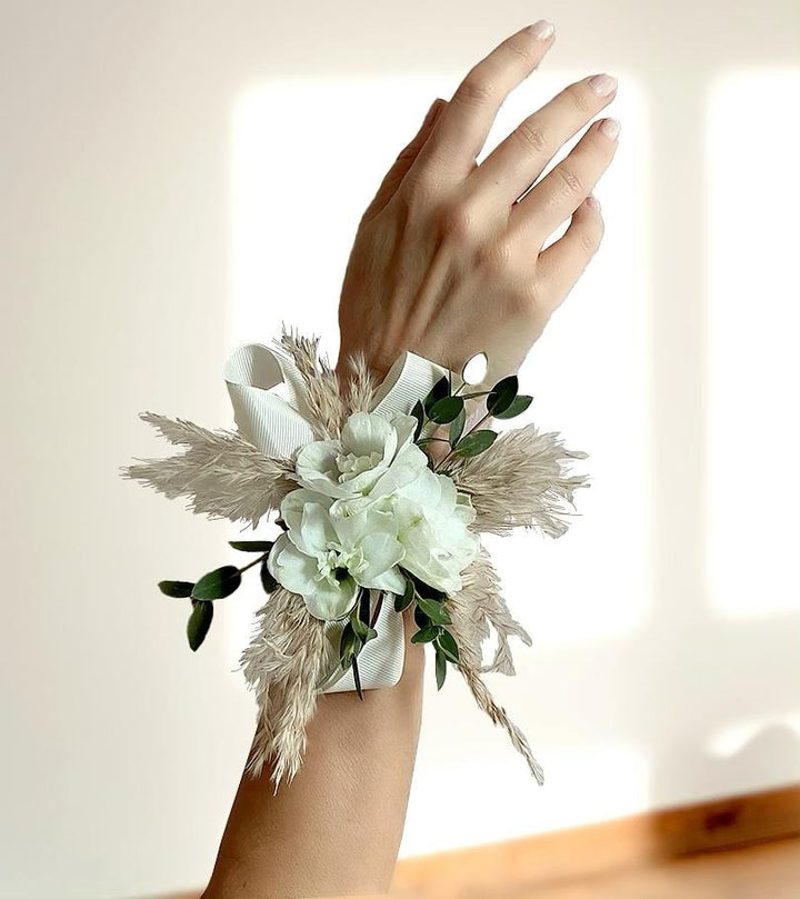 Rustic Romantic Bridal Corsage