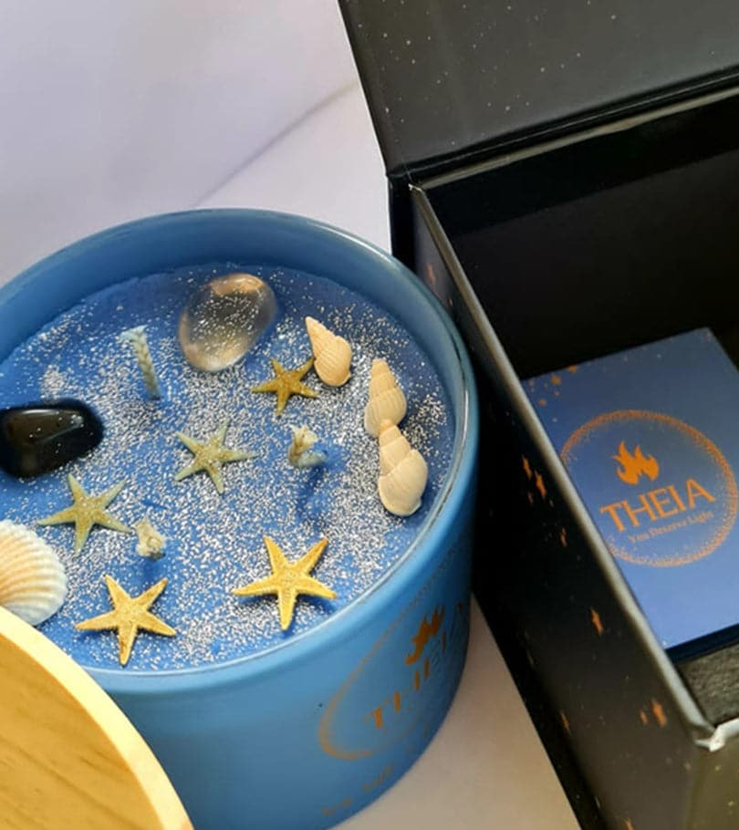 Seasalt & Breezy Muguet Candle 340g by Theia