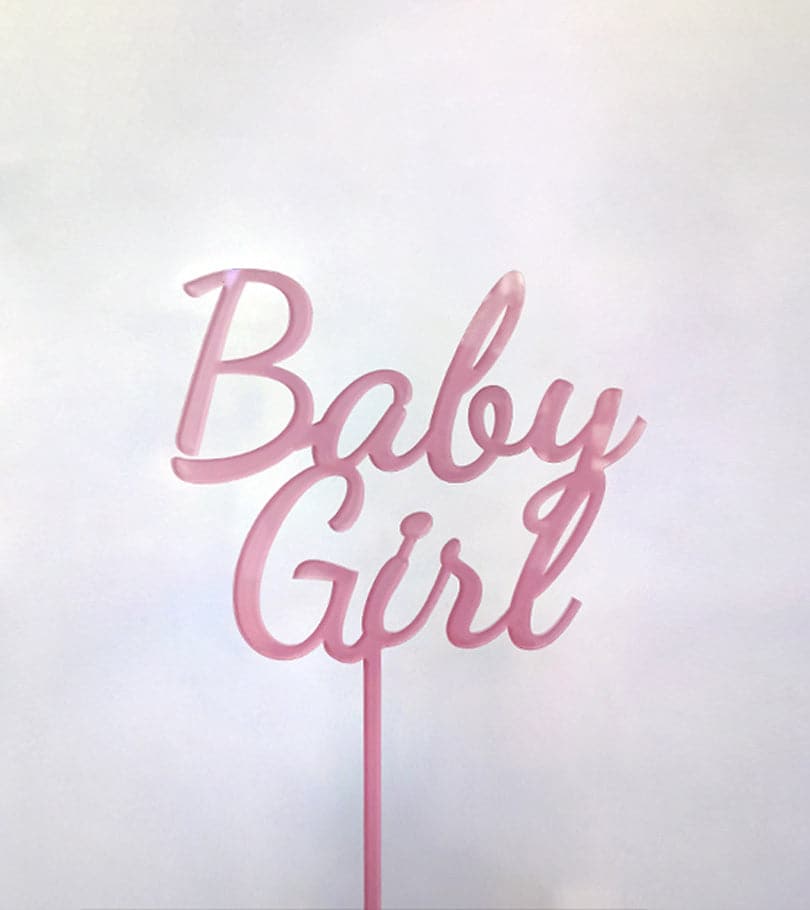 Baby Girl Topper for Flowers