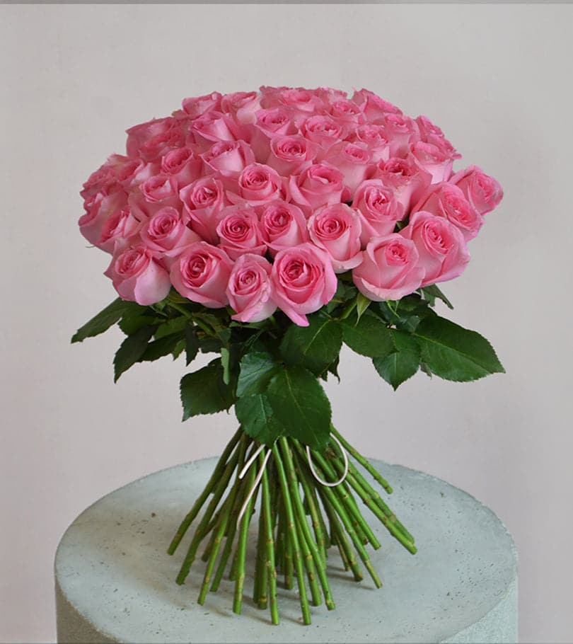 36 Pink Roses