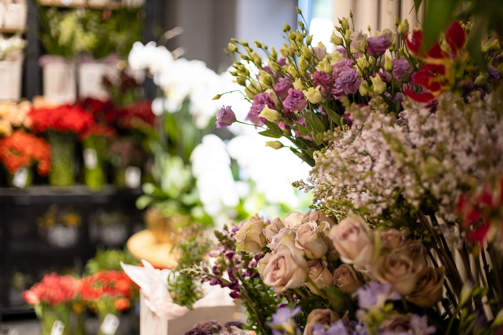 Embrace Nature's Aromas: Step into the Nearby Fresh Flower Shop and Experience Serenity