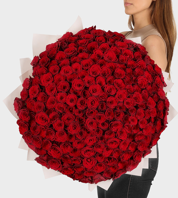 200 Red Roses