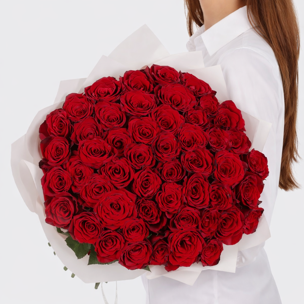 50 Red Roses