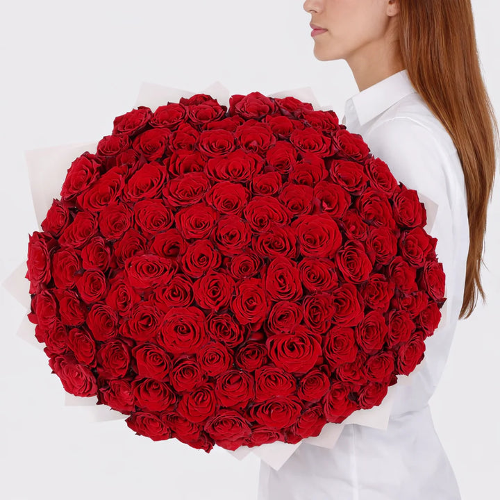 100 Red Roses
