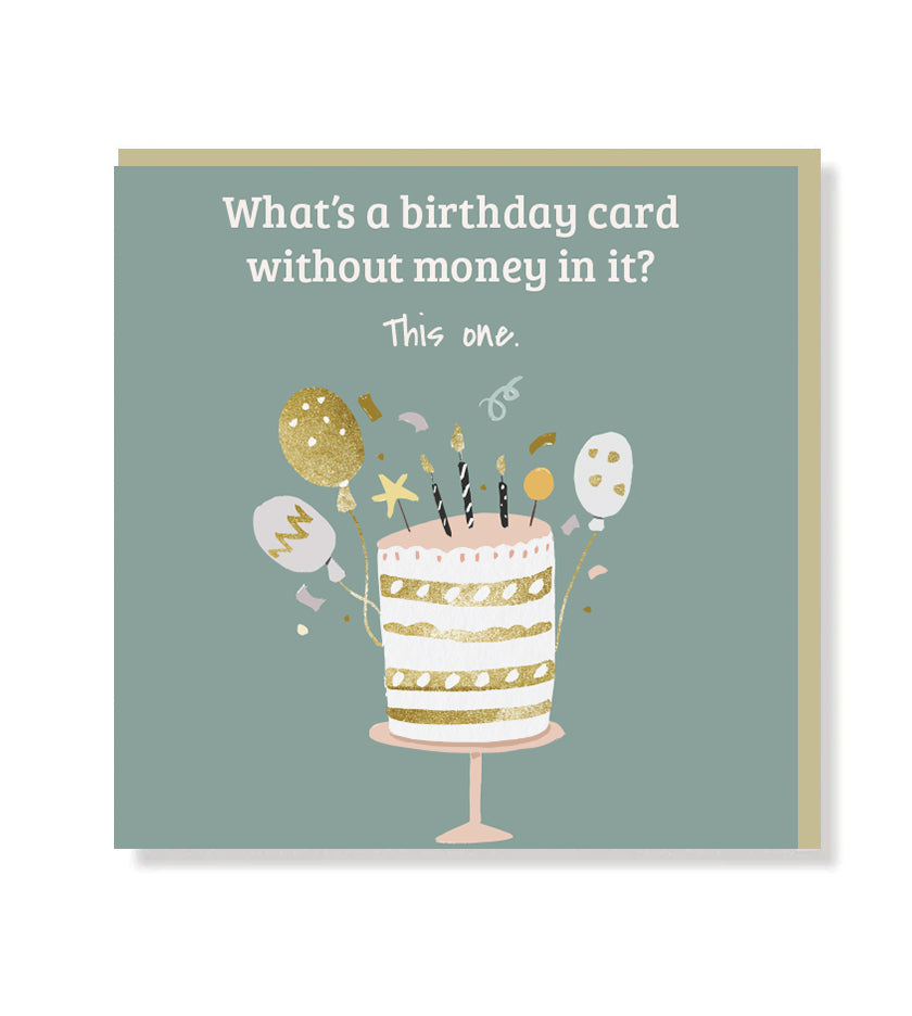 Birthday Money Premium Card