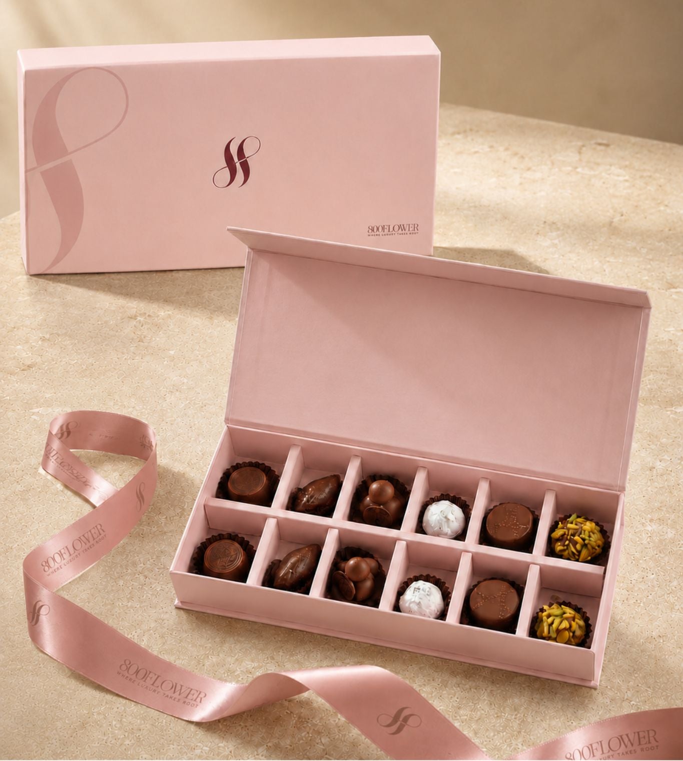 Premium chocolates 12pcs by 800flower