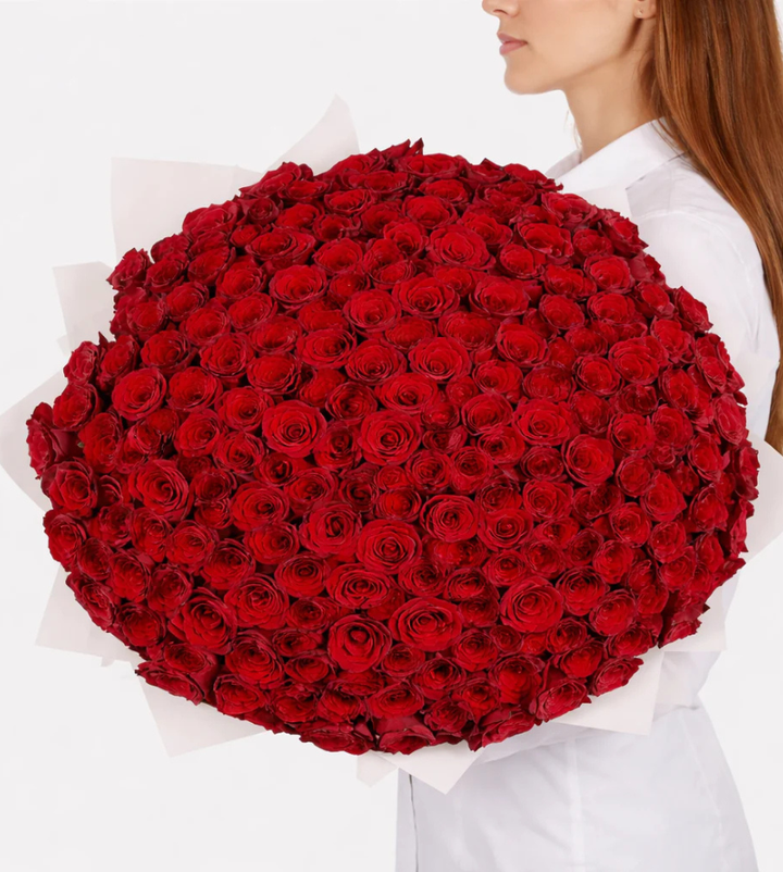 200 Red Roses