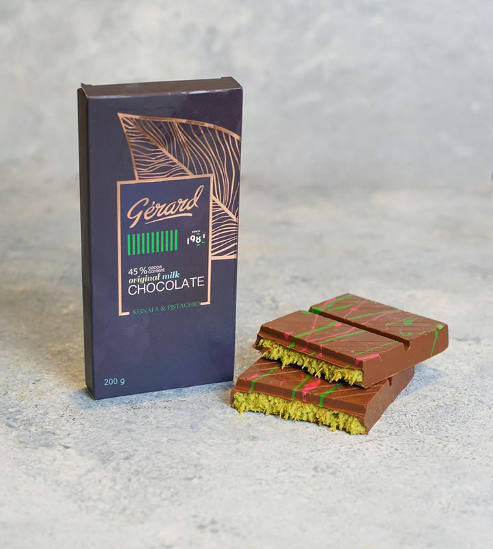 Gerard Milk Chocolate Kunafa Pistachio