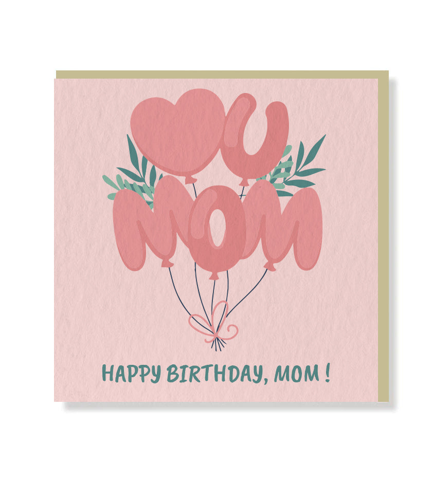 Happy Birthday Mom Premium Card
