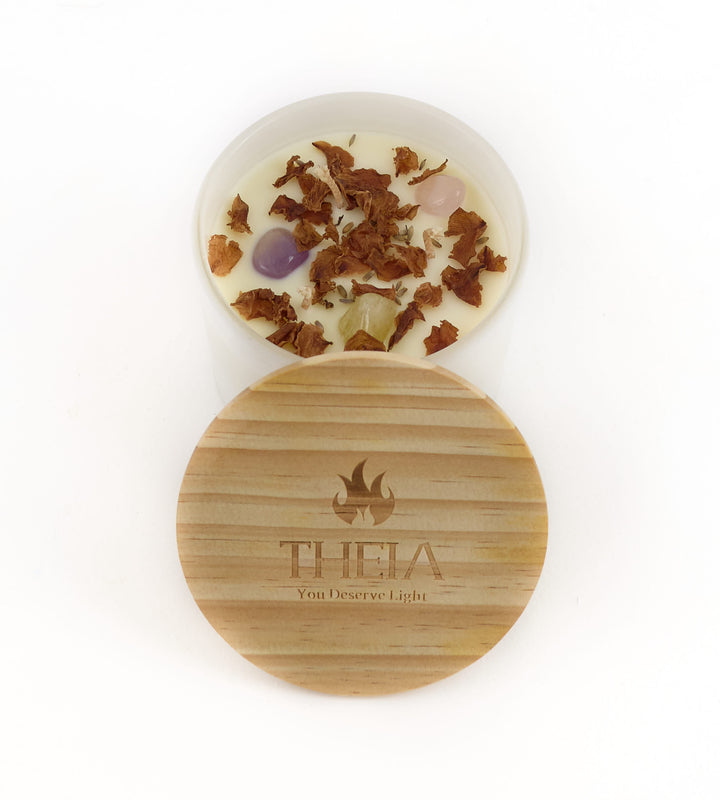 Свеча «Груша и фрезия», 340 г от Theia