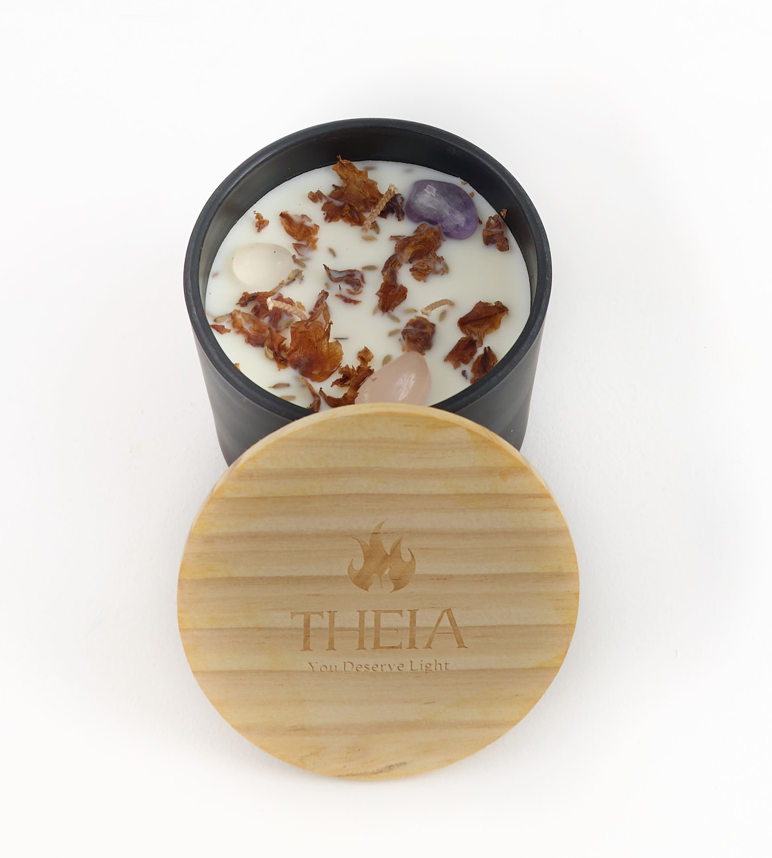 Свеча «Розовое шампанское», 340 г от Theia