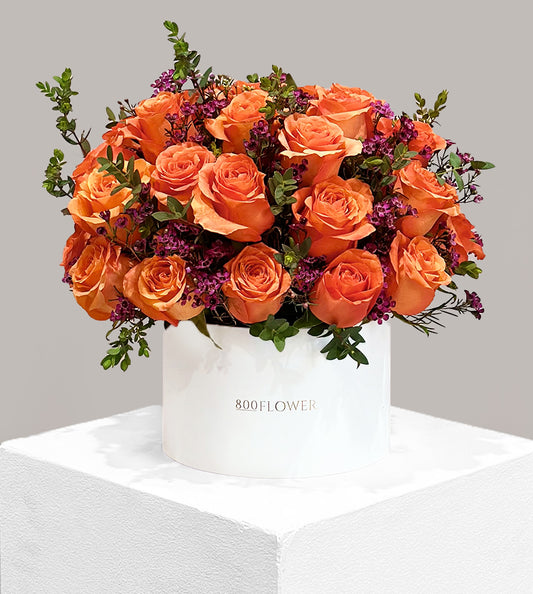 La Boite de Roses Box Arrangement