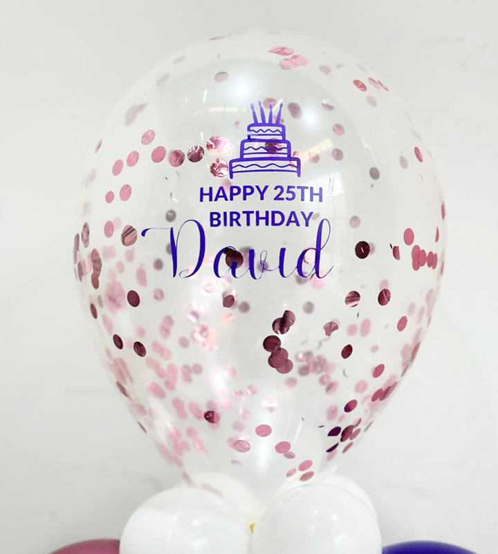 Standing Customized Balloon Arrangement