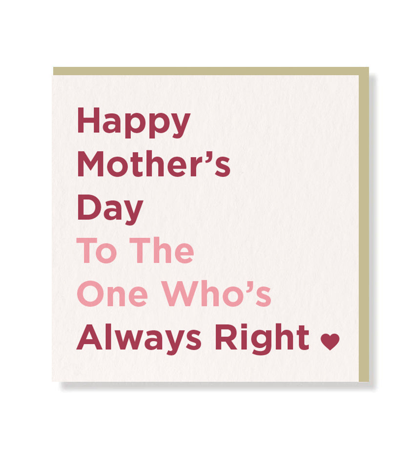 Happy Mother's Day To The Best Premium Card