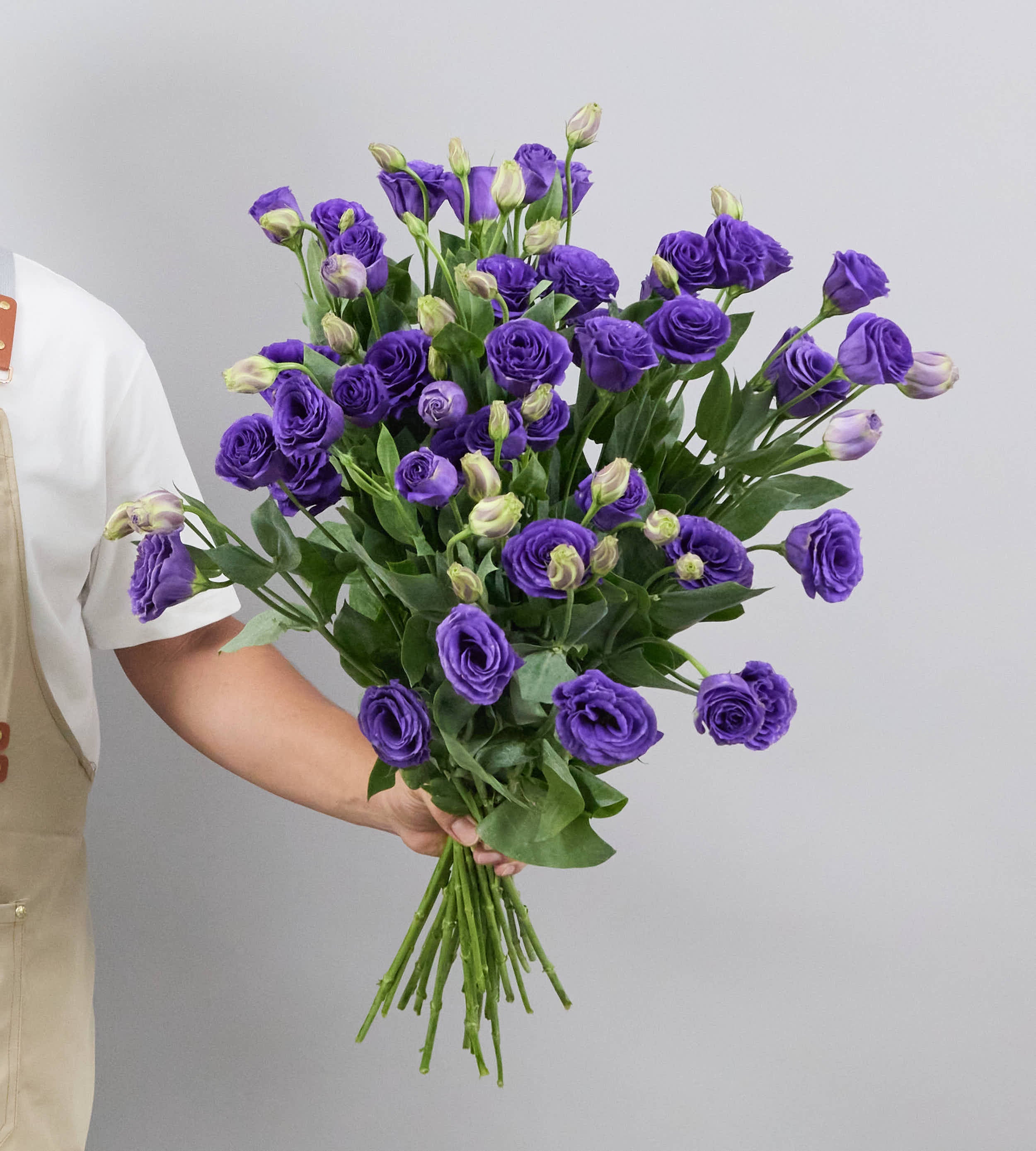 25 Stem Purple Lisianthus