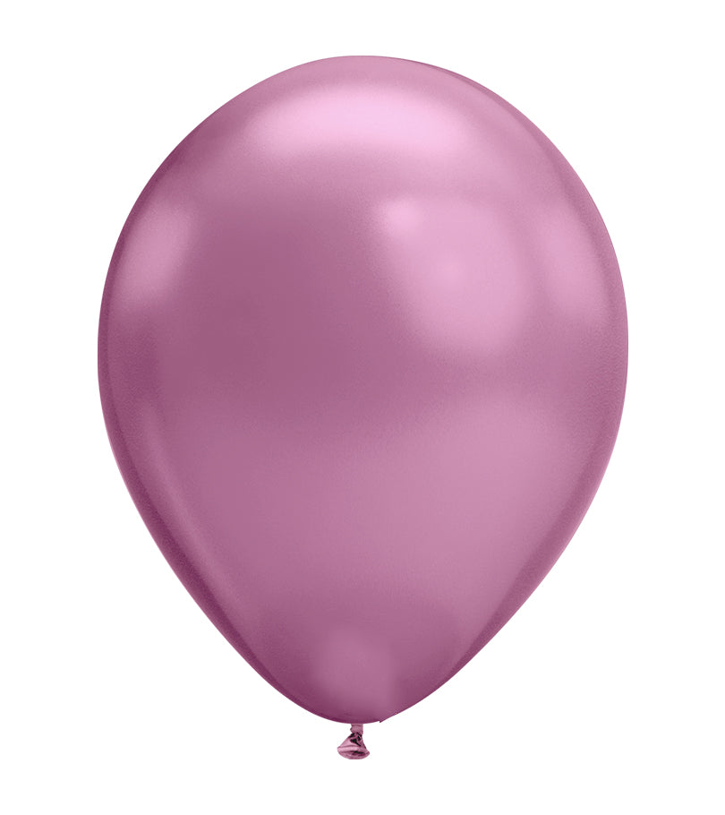 Mauve Chrome Balloon