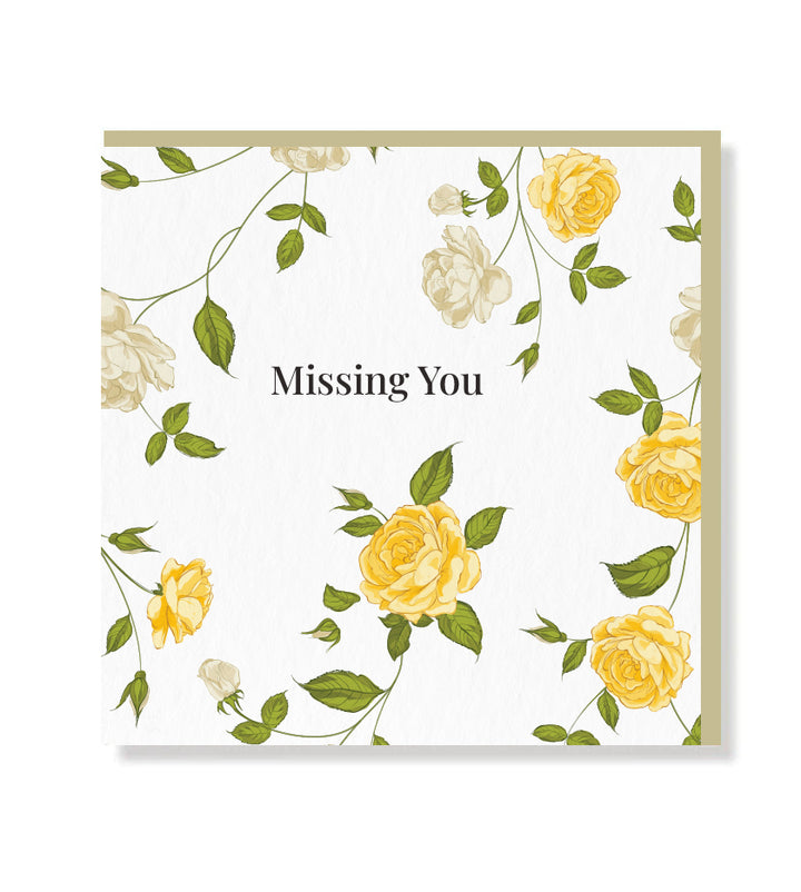 There is a matt finish on the lettering creating a card that really stands out.