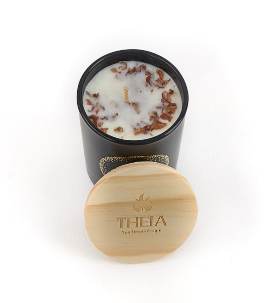 Red Amber Candle 200g by Theia