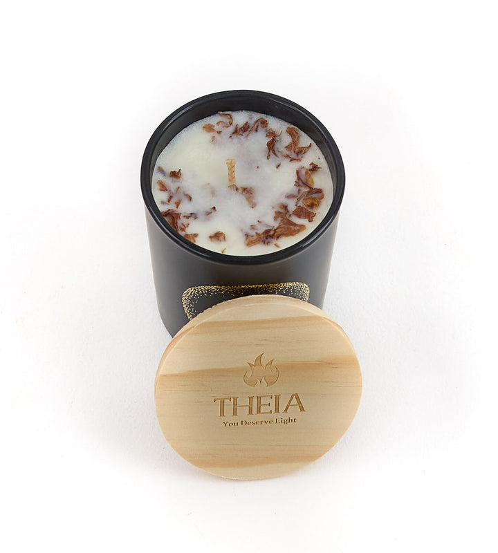 Red Amber Candle 200g by Theia