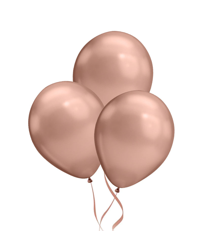 Rose Gold Foil Balloon Bunch