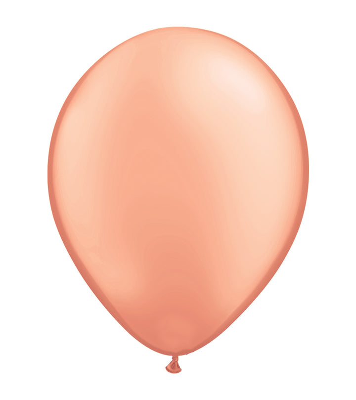 Add to the celebration with this Rose Gold Rubber Balloon.&nbsp; This balloon is perfect for any birthday, romantic, or congratulations gift.