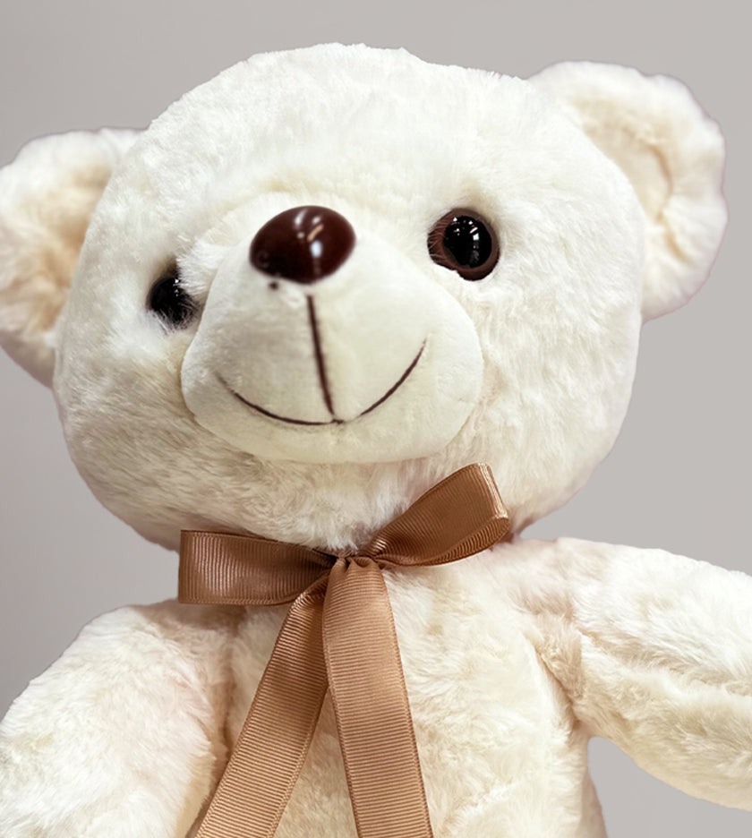 Teddy Bear Medium White