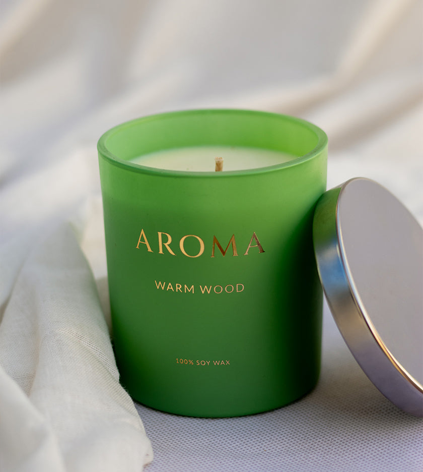 Warm Wood Candle by 800Flower