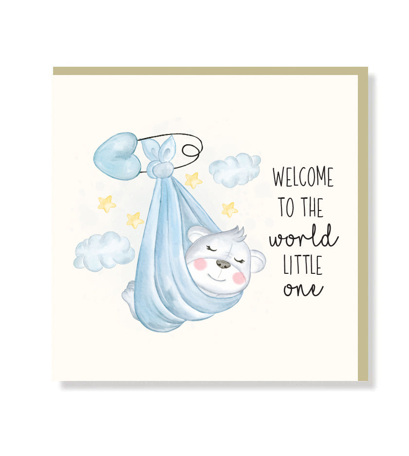 Welcome To The World Little One Premium Card