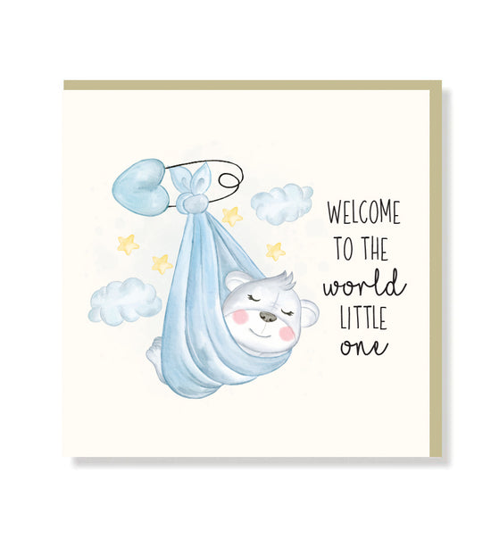 Welcome To The World Little One Premium Card