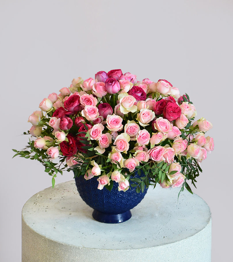 Blush Pink Pot Arrangement