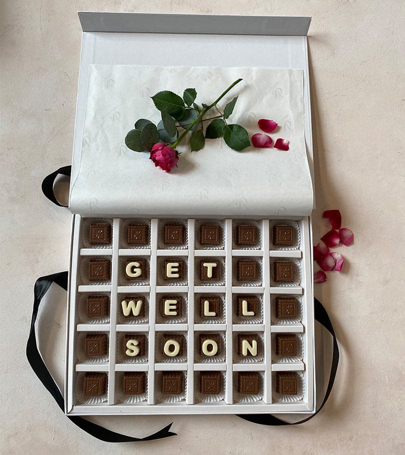Get Well Soon Chocolate Box by NJD