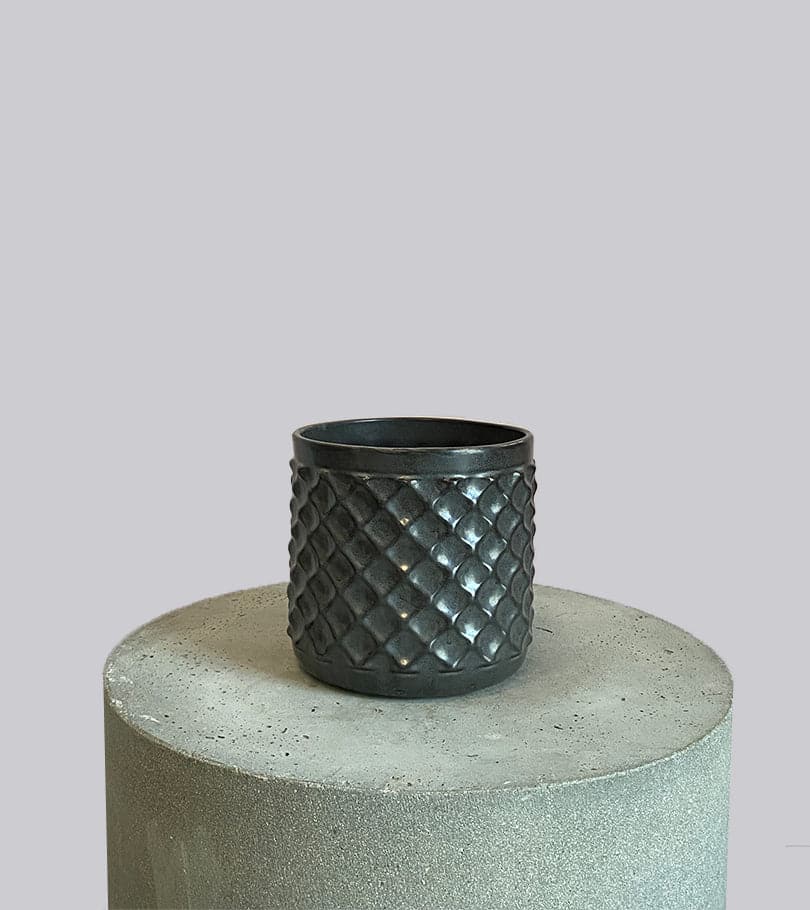 Ceramic Pot Gray - Large