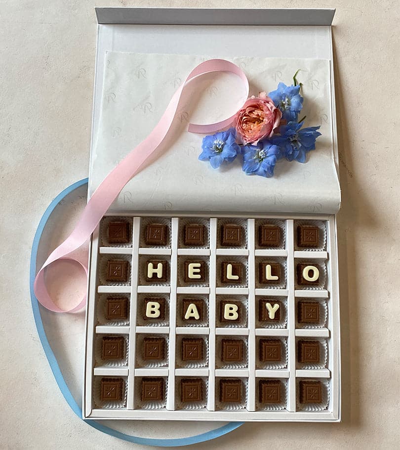 Hello Baby Chocolate Box by NJD