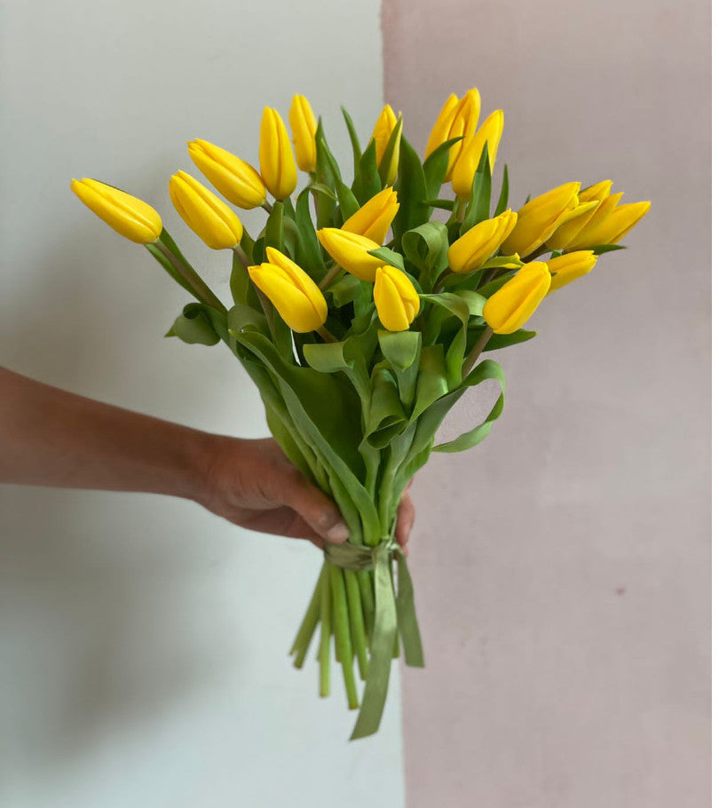 20 Stems Yellow Tulips