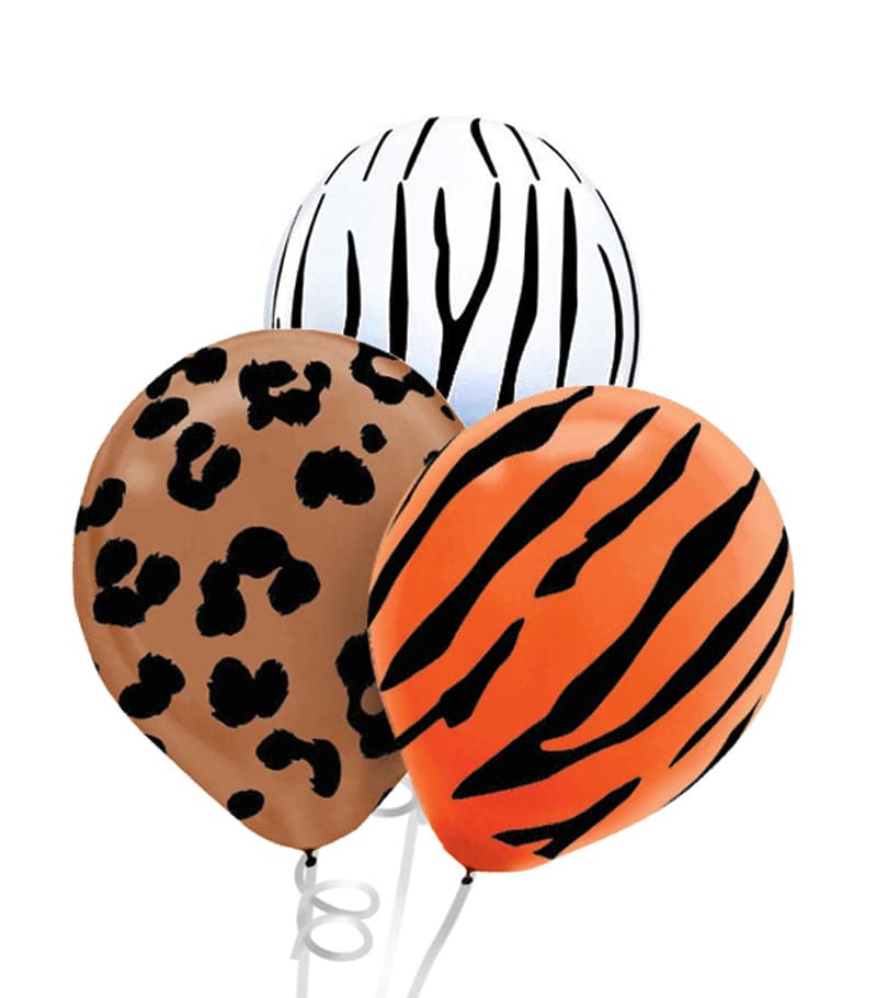 Animal Print Balloon Bunch