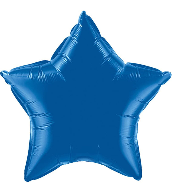 Blue Star Foil Balloon