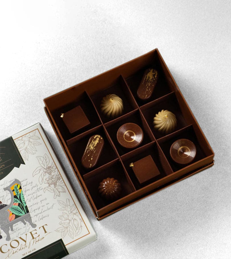 Covet Chocolate Truffle Box - 9pcs