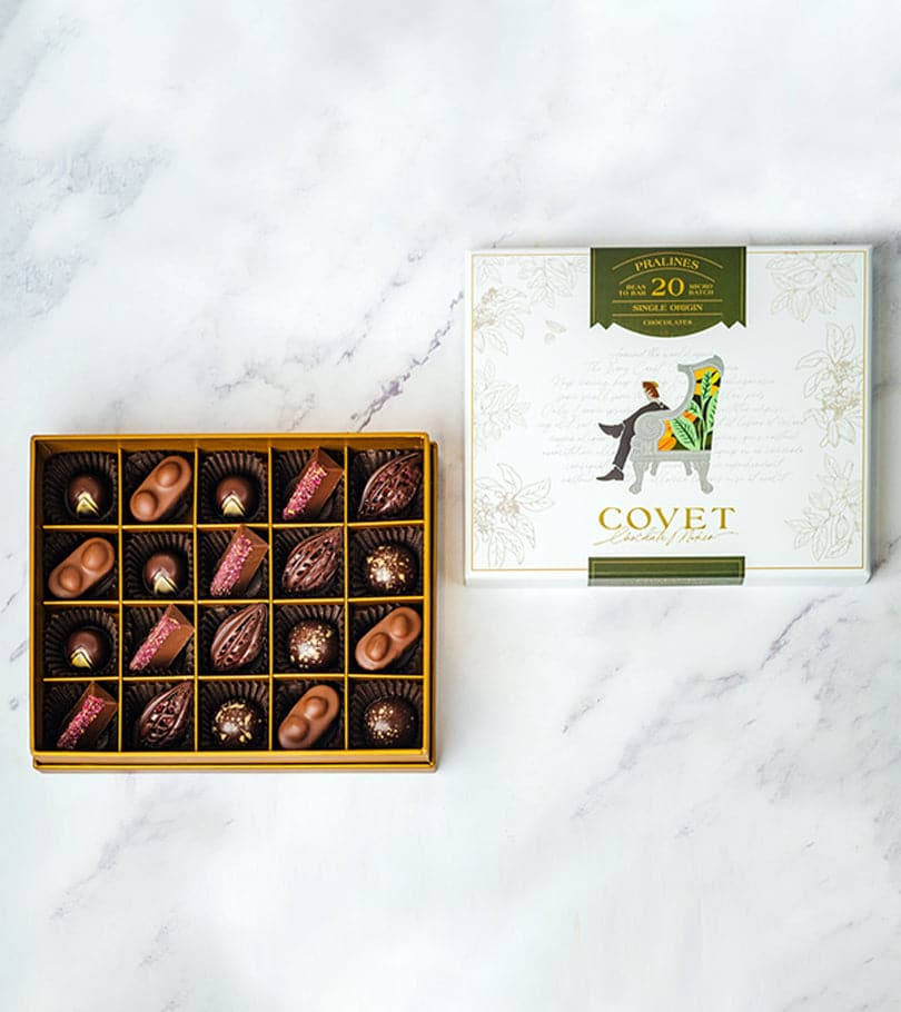 Covet Chocolate Vegan Chocolate Truffles - 20pcs