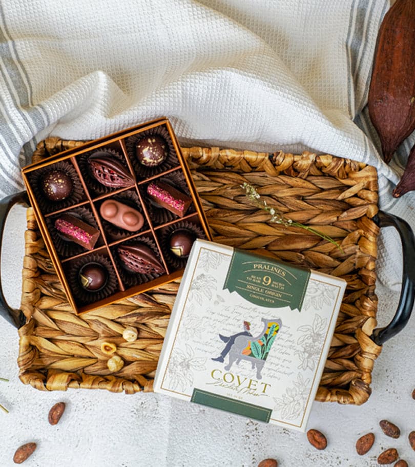 Covet Chocolate Vegan Chocolate Truffles - 9pcs