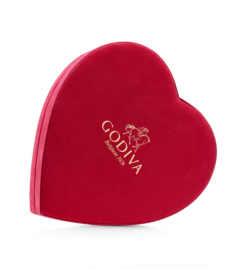 Godiva Coeur Gift Box Red 7 pc