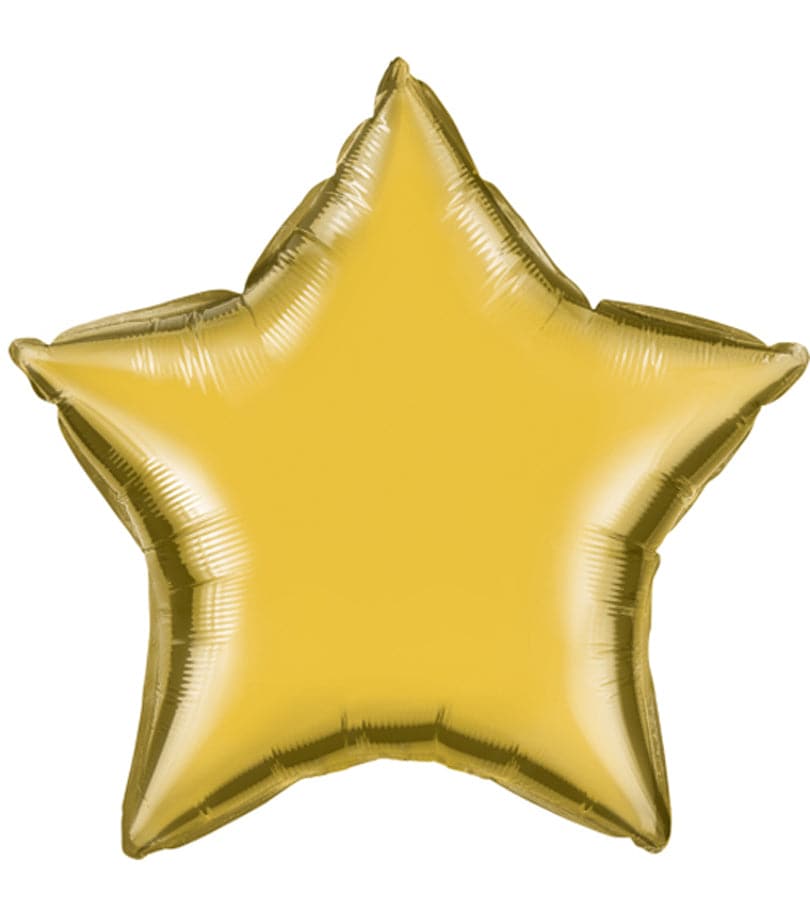 Gold Star Foil Balloon